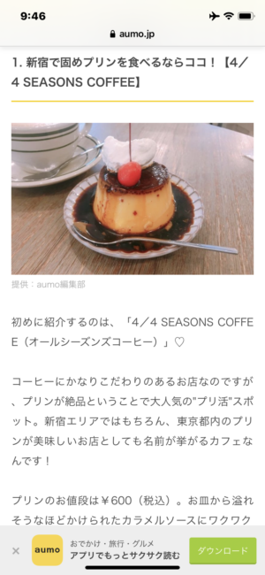 新宿で大人気の固めプリン！【オールシーズンズコーヒー】のプリンは売り切れ必至！